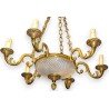 A 6-light Louis XVI-style chandelier, from  Moinat SA  - Antiques and home décor