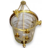 Suspension Cloche "Tête de bélier"