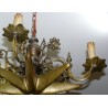 Small Dutch bronze chandelier with 4 lights at Moinat SA – Antiques and home décor
