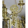 Restored bronze chandelier, 4 on  Moinat SA  - Antiques and home décor