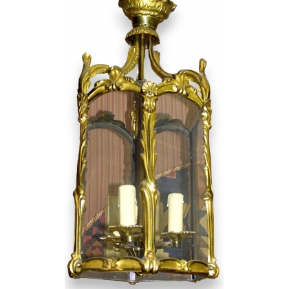 Lanterne Louis XV en bronze