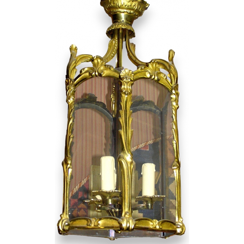 Lanterne Louis XV en bronze