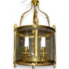 Chiselled gilded bronze hanging lantern by Moinat SA – Antiques and home décor