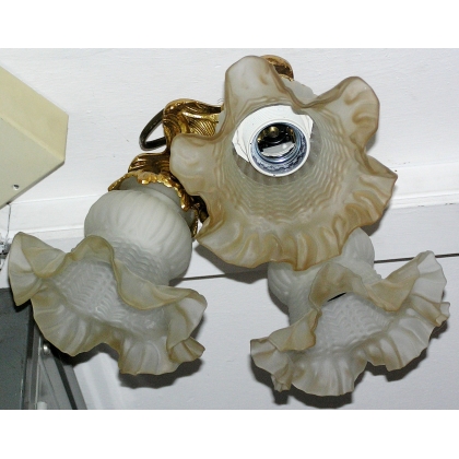 Gilded bronze ceiling light by Moinat SA – Antiques and home décor