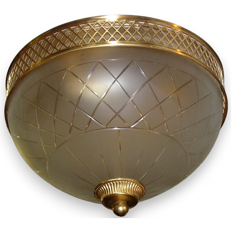 "Canestro" crystal ceiling light by Moinat SA – Antiques and home décor