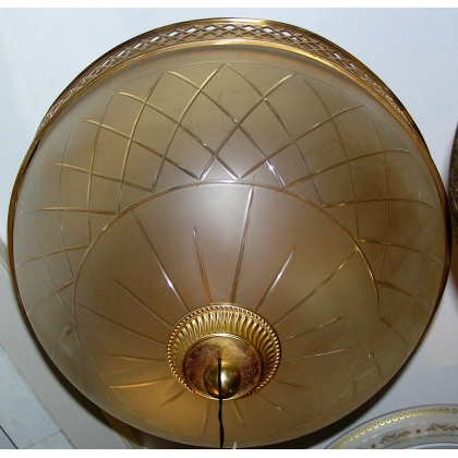 "Canestro" crystal ceiling light by Moinat SA – Antiques and home décor