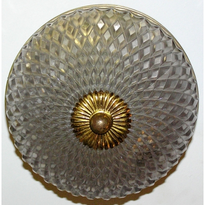 Moulded crystal ceiling light by Moinat SA – Antiques and home décor