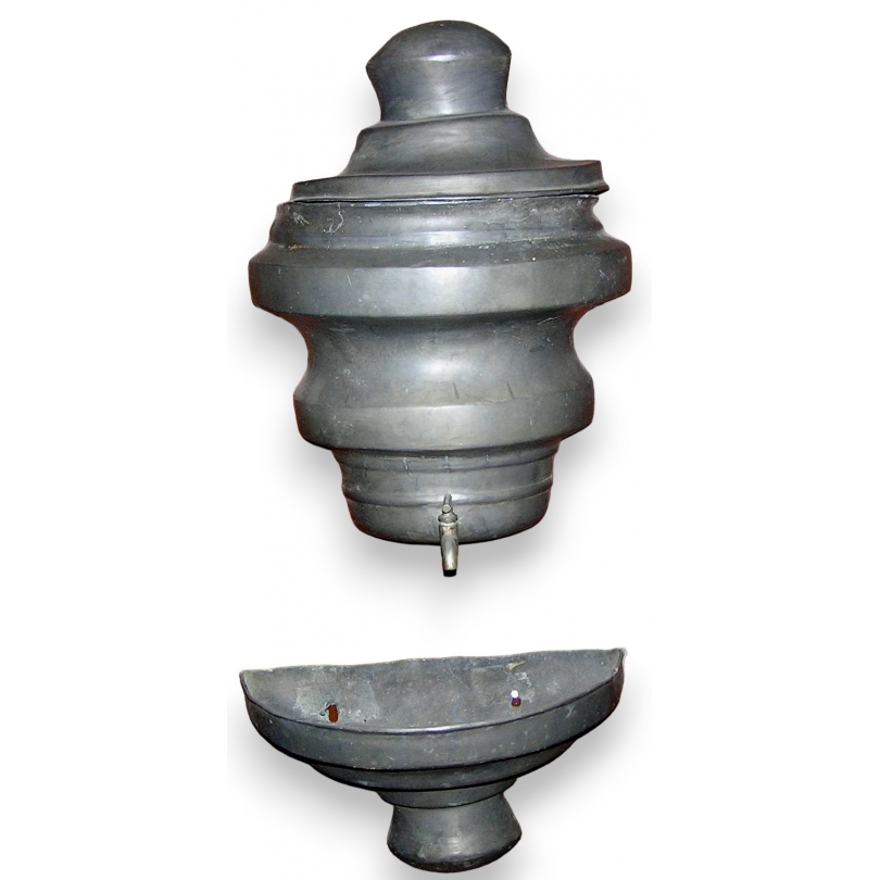 Pewter fountain at  Moinat SA  - Antiques and home décor