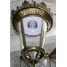 Hanging lantern with wreath by Moinat SA – Antiques and home décor