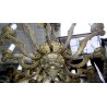 Napoleon III bronze chandelier, 12 lights, by  Moinat SA  - Antiques and home décor