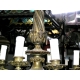 Lustre Napoleon III en bronze, 12 feux