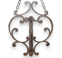 Enseigne en fer forgé "Marteau" marquée