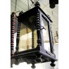 Wood and brass hanging lantern, available from  Moinat SA  - Antiques and home décor