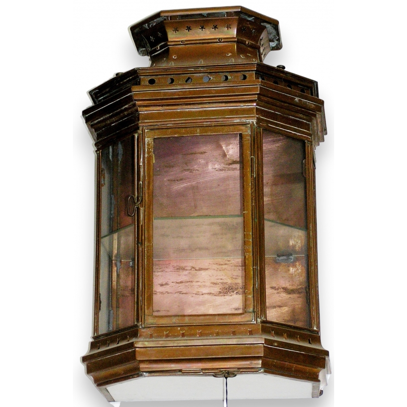 Copper lantern at  Moinat SA  - Antiques and home décor