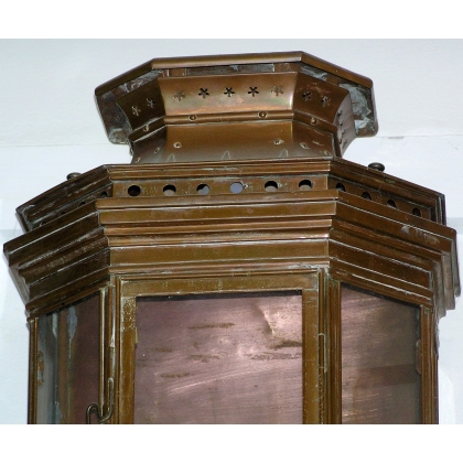 Copper lantern at  Moinat SA  - Antiques and home décor