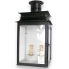 Black-painted iron lantern at  Moinat SA  - Antiques and home décor