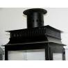 Black-painted iron lantern at  Moinat SA  - Antiques and home décor