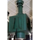 Lanterne de fiacre, peinte en vert