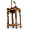 Square walnut lantern, Switzerland, at  Moinat SA  - Antiques and home décor