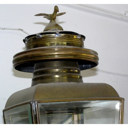 Brass carriage lantern by Moinat SA – Antiques and home décor