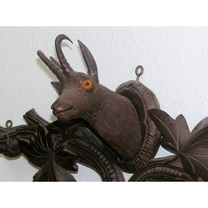 Brienz ‘Chamois Head’ coat rack at Moinat SA – Antiques and home décor