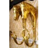 Large brass ‘Horse’ hook from Moinat SA – Antiques and home décor