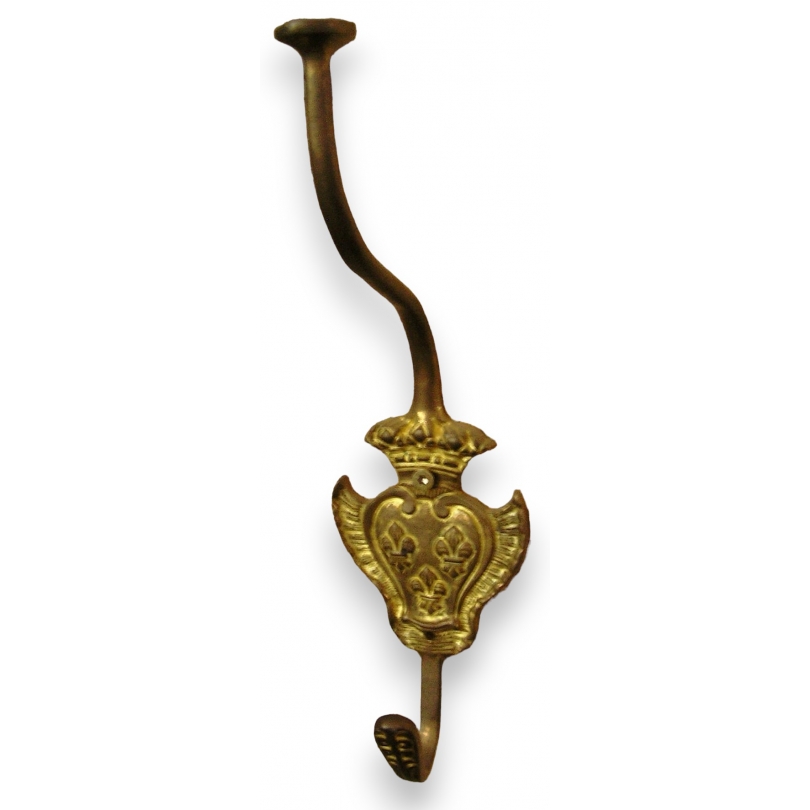 Brass hook with fleurs-de-lis on  Moinat SA  - Antiques and decorative items