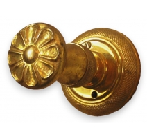 Bouton de porte en bronze doré