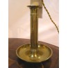  Lampe-bougeoir laiton avec abat-jour sur  Moinat SA  - Antiquités décoration