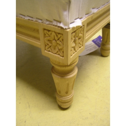 Rectangular footstool in the style of Moinat SA – Antiques and home décor