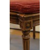 Chaise style Louis XVI en hêtre