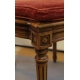 Chaise style Louis XVI en hêtre