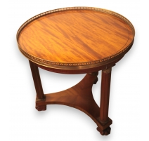 Table ronde style Regency en acajou