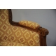 Bergère style Louis XVI en noyer
