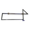  Lampe "Triangonoa" canon de fusil, sur  Moinat SA  - Antiquités décoration