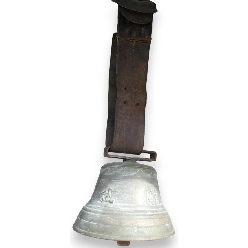  Cloche en bronze marquée OBERTINO La sur  Moinat SA  - Antiquités décoration