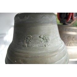  Cloche en bronze marquée OBERTINO La sur  Moinat SA  - Antiquités décoration