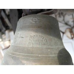  Cloche en bronze marquée OBERTINO La sur  Moinat SA  - Antiquités décoration