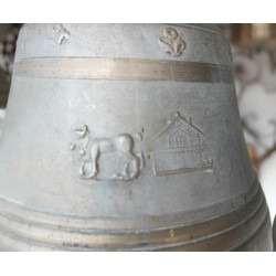  Cloche en bronze non marquée sur  Moinat SA  - Antiquités décoration