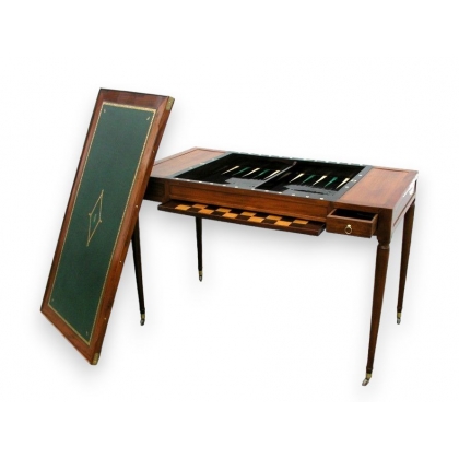 Mesa de backgammon «Directoire». En  Moinat SA  - Antigüedades y decoración