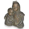 Plaster bust entitled ‘Brother and Sister’ by Moinat SA – Antiques and decorative items