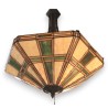 Hexagonal Tiffany-style pendant light from Moinat SA – Antiques and home décor