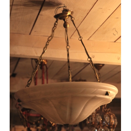 3-light bronze ceiling light from Moinat SA – Antiques and home décor