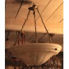 3-light bronze ceiling light from Moinat SA – Antiques and home décor