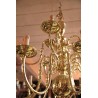 15-light Dutch brass chandelier at  Moinat SA  - Antiques and home décor