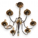 Lustre style Directoire en bronze canon