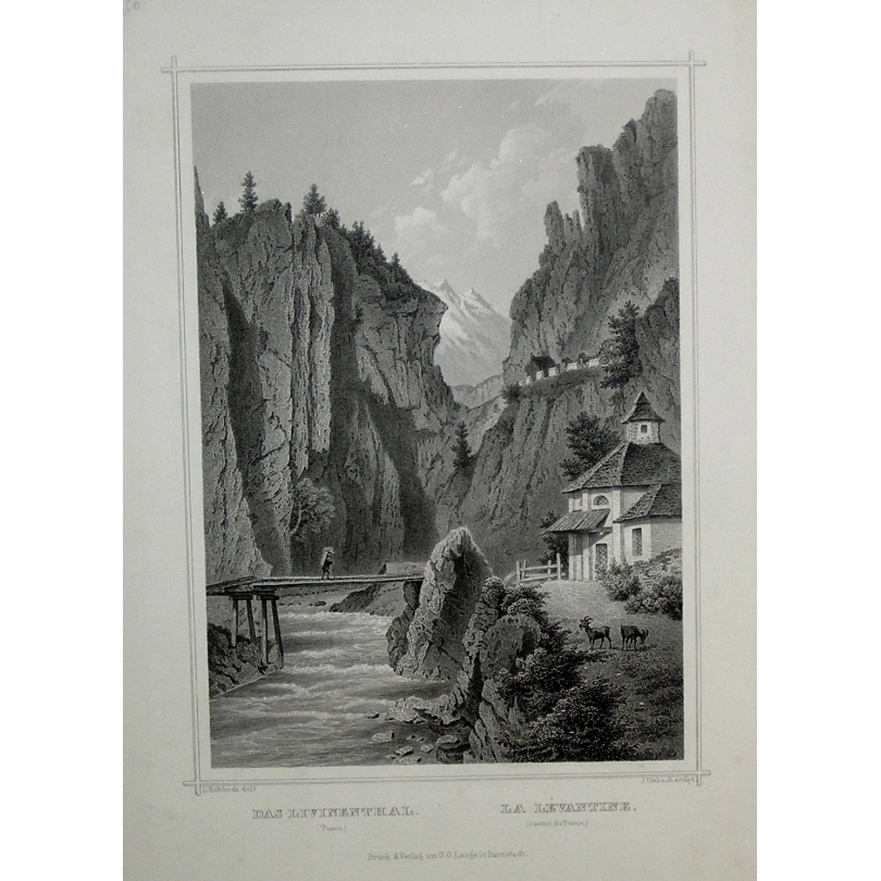 Gravure "La Lévantine" de ROHBOCK