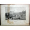 Engraving ‘Lugano’ by KOEHLER  at Moinat SA  – Antiques and decorative items –  Engravings, lithographs
