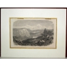 Gravure "Monte Generoso, on the borders
