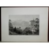 Radierung „Magadino, Lago Maggiore“ von Moinat SA – Antiquitäten und Dekoration – Radierungen, Lithografien